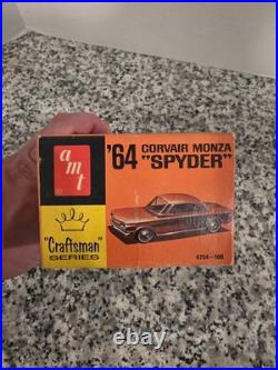 64 Corvair Monza Spyder 1964 1/25 Model Kit AMT Vintage MIB NEW Unbuilt