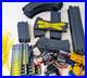 64-Parts-Vintage-Electric-Tyco-Racing-Track-3-controllers-3-power-plugs-No-cars-01-bl