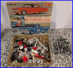 65 Plymouth Fury 1/25 Model Kit JO-HAN Vintage MIB PARTS LOT