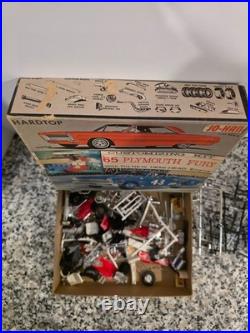 65 Plymouth Fury 1/25 Model Kit JO-HAN Vintage MIB PARTS LOT