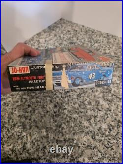 65 Plymouth Fury 1/25 Model Kit JO-HAN Vintage MIB PARTS LOT