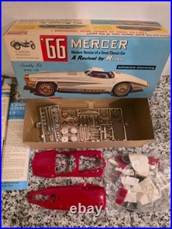 66 Mercer Revival 1/25 Model Kit RENWAL VINTAGE NEW MIB Unbuilt No. 101198