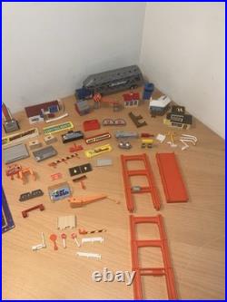 75+RARE Vintage 80's 90's Micro Machines Cars Bundle + Buildings Parts + Extras