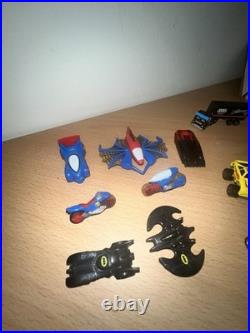 75+RARE Vintage 80's 90's Micro Machines Cars Bundle + Buildings Parts + Extras