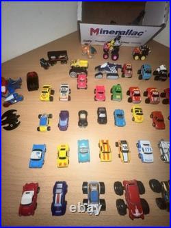 75+RARE Vintage 80's 90's Micro Machines Cars Bundle + Buildings Parts + Extras