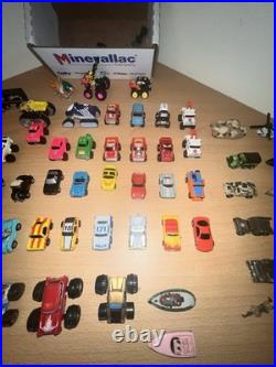 75+RARE Vintage 80's 90's Micro Machines Cars Bundle + Buildings Parts + Extras