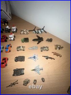 75+RARE Vintage 80's 90's Micro Machines Cars Bundle + Buildings Parts + Extras