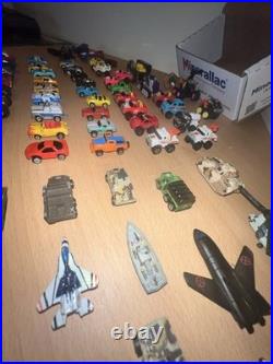 75+RARE Vintage 80's 90's Micro Machines Cars Bundle + Buildings Parts + Extras