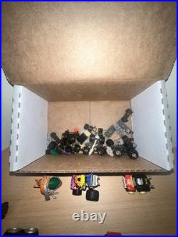 75+RARE Vintage 80's 90's Micro Machines Cars Bundle + Buildings Parts + Extras