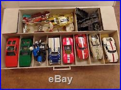 8 Vintage Slot cars 7 Shells with Extra Parts 083116DBL