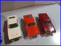 8 Vtg 1970s Emc Cars (funmatic, Ideal, Minimite, Amazeamatics) Parts Only