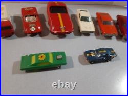 8 Vtg 1970s Emc Cars (funmatic, Ideal, Minimite, Amazeamatics) Parts Only