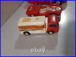 8 Vtg 1970s Emc Cars (funmatic, Ideal, Minimite, Amazeamatics) Parts Only