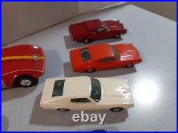 8 Vtg 1970s Emc Cars (funmatic, Ideal, Minimite, Amazeamatics) Parts Only