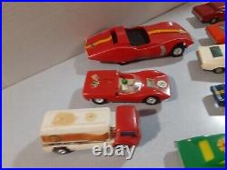 8 Vtg 1970s Emc Cars (funmatic, Ideal, Minimite, Amazeamatics) Parts Only