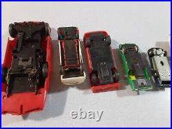 8 Vtg 1970s Emc Cars (funmatic, Ideal, Minimite, Amazeamatics) Parts Only