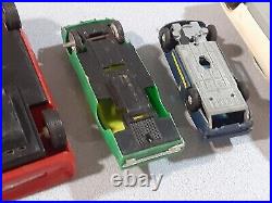 8 Vtg 1970s Emc Cars (funmatic, Ideal, Minimite, Amazeamatics) Parts Only