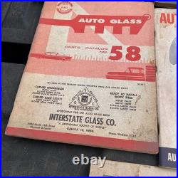 8 Vtg Lot Auto Glass Window Cars Catalogs Parts Service Pittsburgh ShatRProof