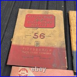 8 Vtg Lot Auto Glass Window Cars Catalogs Parts Service Pittsburgh ShatRProof