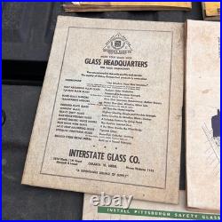 8 Vtg Lot Auto Glass Window Cars Catalogs Parts Service Pittsburgh ShatRProof