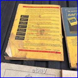 8 Vtg Lot Auto Glass Window Cars Catalogs Parts Service Pittsburgh ShatRProof