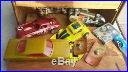 AMT 1/24 Slot Car lot & other brands Parts Lot Vintage