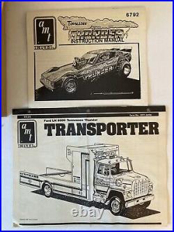 AMT/ERTL Vintage 1986 Tennessee THUNDER TRANSPORTER 1/25 (part bags sealed)NIOB