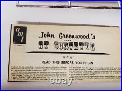 AMT John Greenwood GT Corvette Racing Model Kit #T389 Vintage 1/25 Parts Sealed AMT John Greenwood GT Corvette Racing Model Kit #T389 Vintage 1/25 Parts Sealed