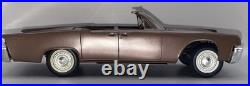 AMT Promo Friction 1961 Lincoln Continental Conv 1/25 Briar Brown PARTS/RESTORE