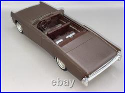 AMT Promo Friction 1961 Lincoln Continental Conv 1/25 Briar Brown PARTS/RESTORE