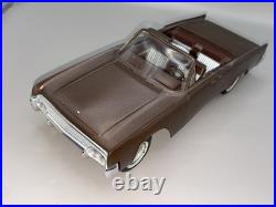AMT Promo Friction 1961 Lincoln Continental Conv 1/25 Briar Brown PARTS/RESTORE