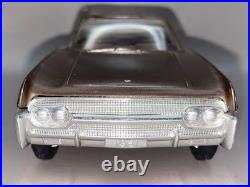 AMT Promo Friction 1961 Lincoln Continental Conv 1/25 Briar Brown PARTS/RESTORE