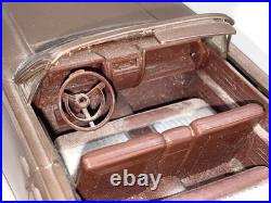 AMT Promo Friction 1961 Lincoln Continental Conv 1/25 Briar Brown PARTS/RESTORE