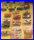 AURORA-H-O-Slot-Car-Lot-10-cars-chassis-and-parts-Stickers-Vintage-01-ccns