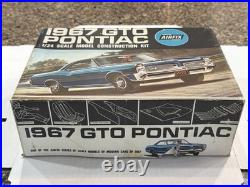 Airfix 1967 Pontiac Gto Ht Original Sealed Inside Kit! Circa 1967! Vmcp