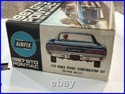 Airfix 1967 Pontiac Gto Ht Original Sealed Inside Kit! Circa 1967! Vmcp