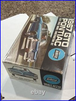 Airfix 1967 Pontiac Gto Ht Original Sealed Inside Kit! Circa 1967! Vmcp