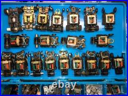 Amazing Lot Vintage Tycopro Tyco Ho Slot Car Chassis's, Parts And Case Amazing Lot Vintage Tycopro Tyco Ho Slot Car Chassis's, Parts And Case