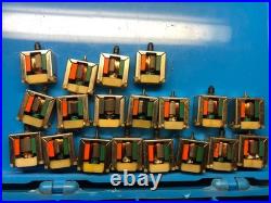 Amazing Lot Vintage Tycopro Tyco Ho Slot Car Chassis's, Parts And Case Amazing Lot Vintage Tycopro Tyco Ho Slot Car Chassis's, Parts And Case