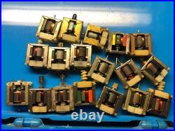 Amazing Lot Vintage Tycopro Tyco Ho Slot Car Chassis's, Parts And Case Amazing Lot Vintage Tycopro Tyco Ho Slot Car Chassis's, Parts And Case