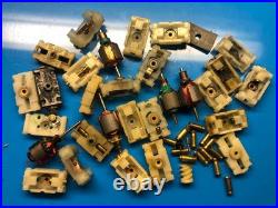 Amazing Lot Vintage Tycopro Tyco Ho Slot Car Chassis's, Parts And Case Amazing Lot Vintage Tycopro Tyco Ho Slot Car Chassis's, Parts And Case