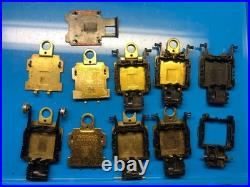 Amazing Lot Vintage Tycopro Tyco Ho Slot Car Chassis's, Parts And Case Amazing Lot Vintage Tycopro Tyco Ho Slot Car Chassis's, Parts And Case