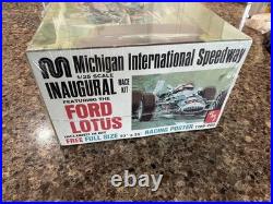 Amt 125 Scale Ford Lotus Original Factory Sealed Kit! Circa 1968! Vmcp