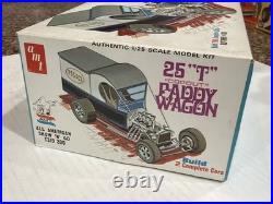 Amt 1925 T Paddy Wagon Original Factory Sealed Inside Kit! Circa 1971! Vmcp
