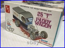 Amt 1925 T Paddy Wagon Original Factory Sealed Inside Kit! Circa 1971! Vmcp