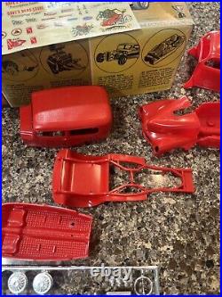 Amt 1940 Willys 1932 Ford Double Original Kit! Rare Red Molding Circa 1962 Vmcp