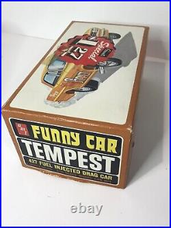 Amt 1963 Pontiac Tempest Awb Farmer Funny Car Original Kit! Circa 1967