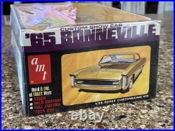 Amt 1965 Pontiac Bonneville Original Factory Sealed Kit! Circa 1971! Vmcp