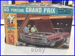 Amt 1965 Pontiac Grand Prix Original Show'n Go Kit! Circa 1969! Vmcp