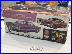 Amt 1965 Pontiac Grand Prix Original Show'n Go Kit! Circa 1969! Vmcp